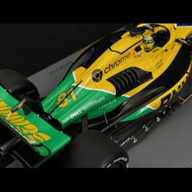 Oscar Piastri McLaren MCL38 n° 81 2nd Monaco GP 2024 F1 1/18 Spark 18S998