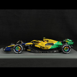 Lando Norris McLaren MCL38 n° 4 4th Monaco GP 2024 F1 1/18 Spark 18S997