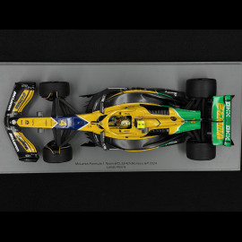 Lando Norris McLaren MCL38 n° 4 4th Monaco GP 2024 F1 1/18 Spark 18S997