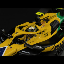 Lando Norris McLaren MCL38 n° 4 4th Monaco GP 2024 F1 1/18 Spark 18S997
