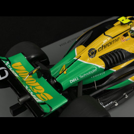 Lando Norris McLaren MCL38 n° 4 4th Monaco GP 2024 F1 1/18 Spark 18S997