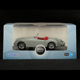 Jaguar XK150 Roadster 1958 Hellgrau 1/43 Oxford Models OXF43XK150010