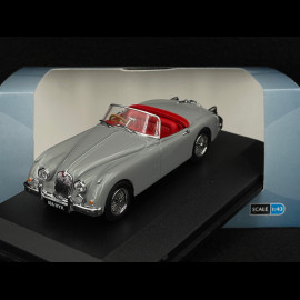 Jaguar XK150 Roadster 1958 Light Grey 1/43 Oxford Models OXF43XK150010
