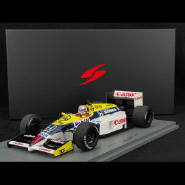 Nigel Mansell Williams FW11 n° 5 Sieger GP Großbritannien 1986 F1 1/18 Spark 18S738