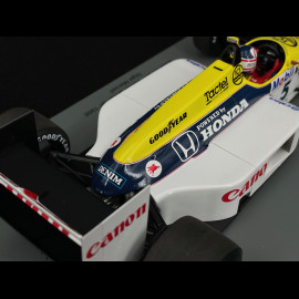 Nigel Mansell Williams FW11 n° 5 Sieger GP Großbritannien 1986 F1 1/18 Spark 18S738