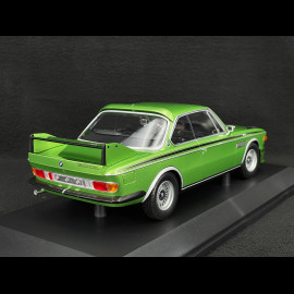BMW 3.0 CSL E9 1973 Green Metallic 1/18 Minichamps 155028132