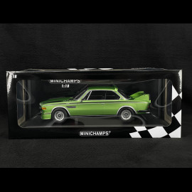 BMW 3.0 CSL E9 1973 Metallic-Grün 1/18 Minichamps 155028132