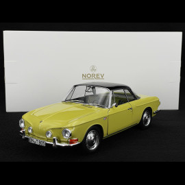 Volkswagen Karmann Ghia 1500 Type 34 Coupé 1961 Manila Yellow / Black 1/18 Norev 188647