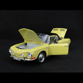 Volkswagen Karmann Ghia 1500 Typ 34 Coupé 1961 Manilagelb / Schwarz 1/18 Norev 188647