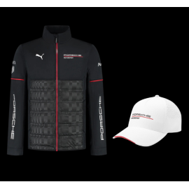 Duo Porsche Jacke Motorsport 6 + Porsche Kappe Motorsport 5