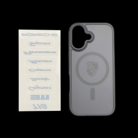 Porsche Hülle iPhone 17 Schwarz / Transparent Anpassbare WAP0300010TSNC
