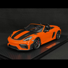 Porsche 718 Spyder RS Type 982 2024 Weissach Package RS Selection x Spark Gulf Orange 1/18 18RSF024