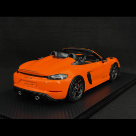 Porsche 718 Spyder RS Typ 982 2024 Weissach Package RS Selection x Spark Gulf Orange 1/18 18RSF024