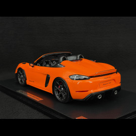 Porsche 718 Spyder RS Typ 982 2024 Weissach Package RS Selection x Spark Gulf Orange 1/18 18RSF024