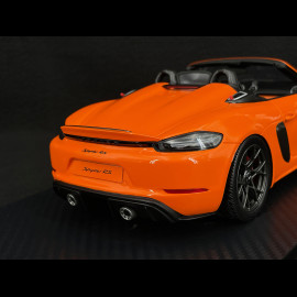 Porsche 718 Spyder RS Type 982 2024 Weissach Package RS Selection x Spark Gulf Orange 1/18 18RSF024