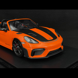 Porsche 718 Spyder RS Type 982 2024 Weissach Package RS Selection x Spark Gulf Orange 1/18 18RSF024