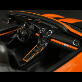 Porsche 718 Spyder RS Type 982 2024 Weissach Package RS Selection x Spark Gulf Orange 1/18 18RSF024