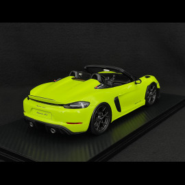Porsche 718 Spyder RS Typ 982 2024 Weissach Package RS Selection x Spark Grün Säure 1/18 18RSF023