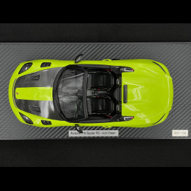 Porsche 718 Spyder RS Type 982 2024 Weissach Package RS Selection x Spark Acide Green 1/18 18RSF023