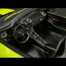 Porsche 718 Spyder RS Type 982 2024 Weissach Package RS Selection x Spark Acide Green 1/18 18RSF023