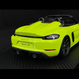 Porsche 718 Spyder RS Typ 982 2024 Weissach Package RS Selection x Spark Grün Säure 1/18 18RSF023