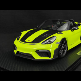 Porsche 718 Spyder RS Type 982 2024 Weissach Package RS Selection x Spark Acide Green 1/18 18RSF023