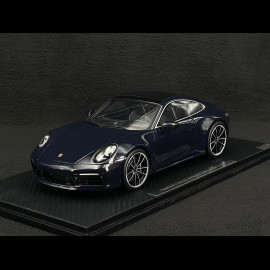 Porsche 911 Carrera 4 Typ 992 Belgian Legend Edition 2020 Ickx RS Selection x Spark X Blue 1/18 Spark 18RSF001