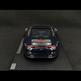 Porsche 911 Carrera 4 Typ 992 Belgian Legend Edition 2020 Ickx RS Selection x Spark X Blue 1/18 Spark 18RSF001