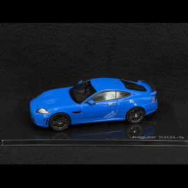Jaguar XKR-S 2011 French Racing Blue 1/43 Ixo 50JDCAXKRS