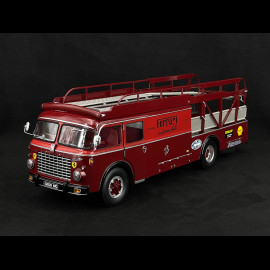 Fiat 642 RN2 Bartoletti Ferrari Renntransporter 1957 sombre rouge 1/18 CMR CMR140