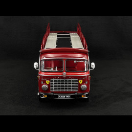 Fiat 642 RN2 Bartoletti Ferrari race transporteur 1957 dark red 1/18 CMR CMR140