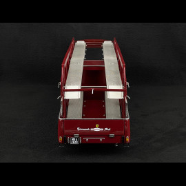 Fiat 642 RN2 Bartoletti Ferrari Renntransporter 1957 sombre rouge 1/18 CMR CMR140