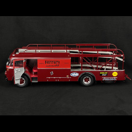 Fiat 642 RN2 Bartoletti Ferrari race transporteur 1957 dark red 1/18 CMR CMR140
