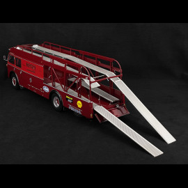Fiat 642 RN2 Bartoletti Ferrari Renntransporter 1957 sombre rouge 1/18 CMR CMR140