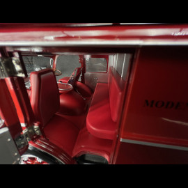 Fiat 642 RN2 Bartoletti Ferrari Renntransporter 1957 sombre rouge 1/18 CMR CMR140