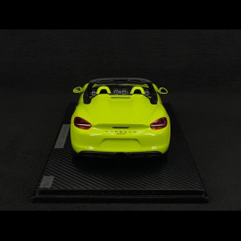 Porsche Boxster Spyder Type 981 "Kiwi" 2016 RS Selection x Spark Light Green 1/18 Spark 18RSF007