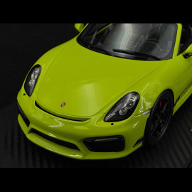 Porsche Boxster Spyder Type 981 "Kiwi" 2016 RS Selection x Spark Light Green 1/18 Spark 18RSF007