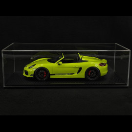 Porsche Boxster Spyder Type 981 "Kiwi" 2016 RS Selection x Spark Light Green 1/18 Spark 18RSF007