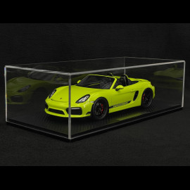 Porsche Boxster Spyder Type 981 "Kiwi" 2016 RS Selection x Spark Light Green 1/18 Spark 18RSF007