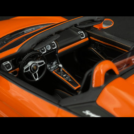 Porsche Boxster Spyder Typ 981 "Nemo" 2016 RS Selection x Spark Gulforange 1/18 Spark 18RSF006