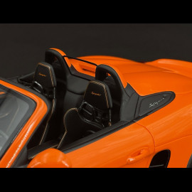 Porsche Boxster Spyder Typ 981 "Nemo" 2016 RS Selection x Spark Gulforange 1/18 Spark 18RSF006