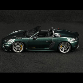 Porsche 718 Spyder RS ​​Weissach Package 2023 Forest Green Metallic 1/18 Norev 187272