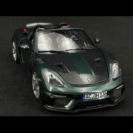 Porsche 718 Spyder RS ​​Weissach Package 2023 Waldgrün Metallic 1/18 Norev 187272