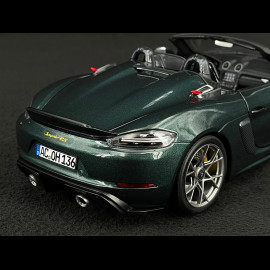 Porsche 718 Spyder RS ​​Weissach Package 2023 Forest Green Metallic 1/18 Norev 187272