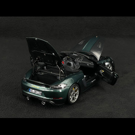 Porsche 718 Spyder RS ​​Weissach Package 2023 Forest Green Metallic 1/18 Norev 187272