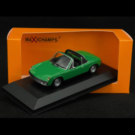 Porsche 914 /4 Volkswagen 1972 Green 1/43 Minichamps 940065664