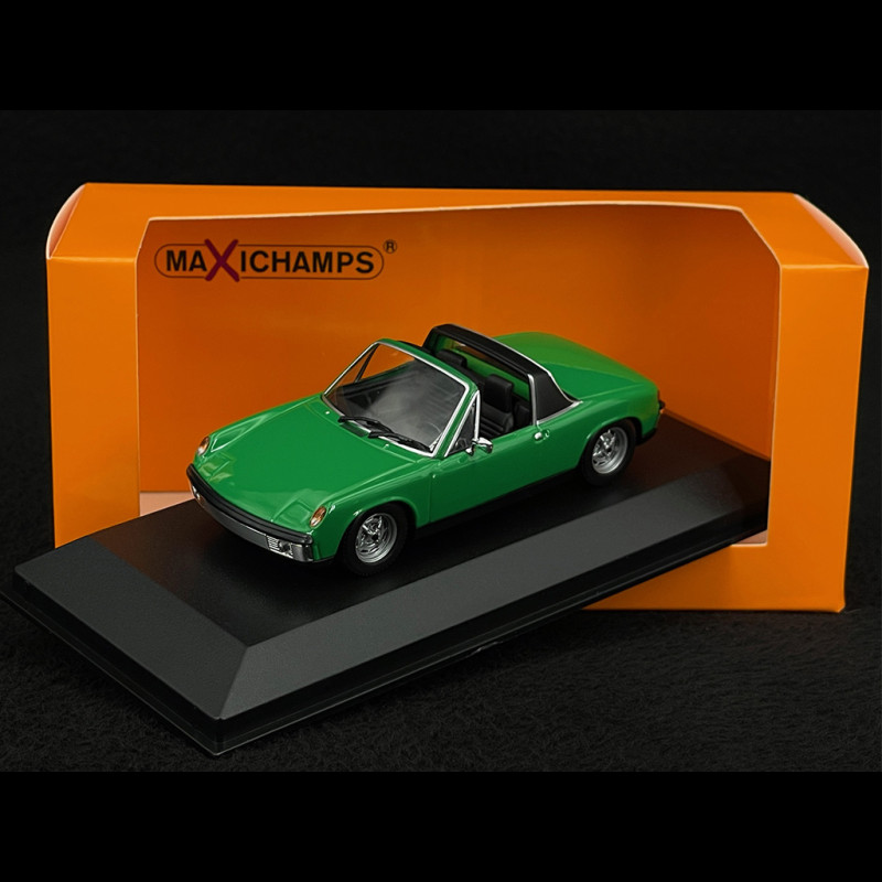 Porsche 914 /4 Volkswagen 1972 Green 1/43 Minichamps 940065664