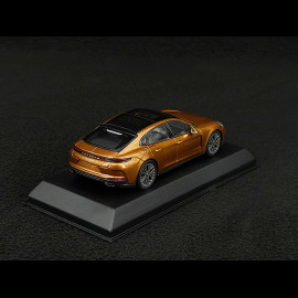 Porsche Panamera Turbo E-Hybrid G3 2024 Madeira Gold Metallic 1/43 Spark WAP0200920SPAN