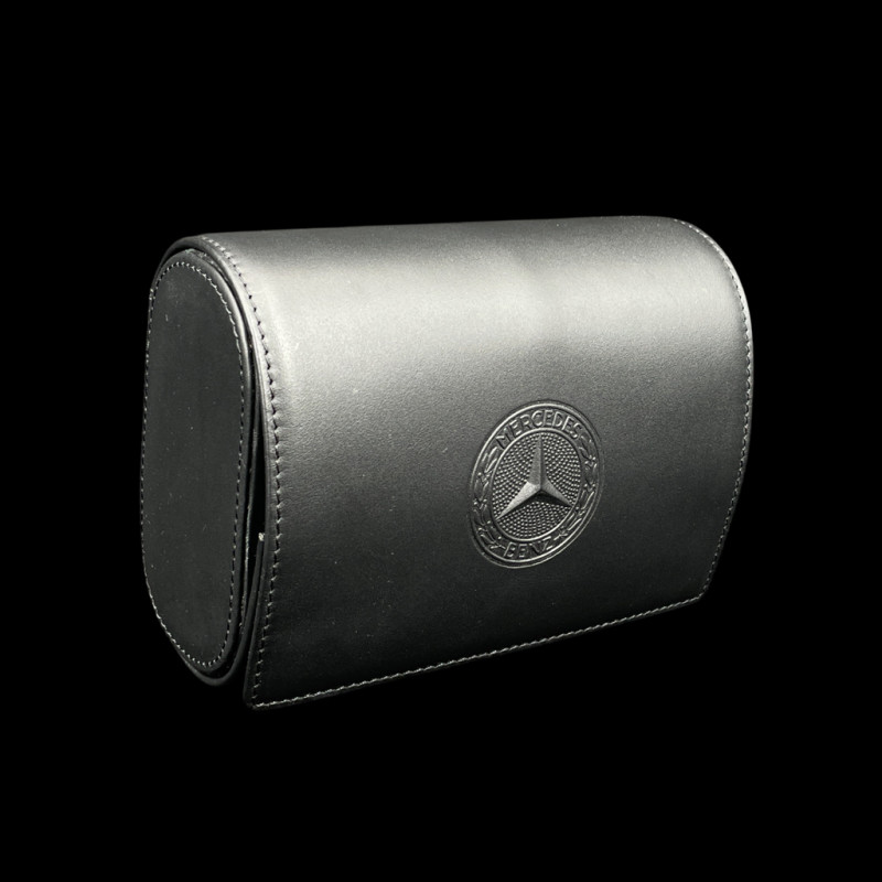 Mercedes-Benz Watch Box 2 Compartments Black Leather B66058307