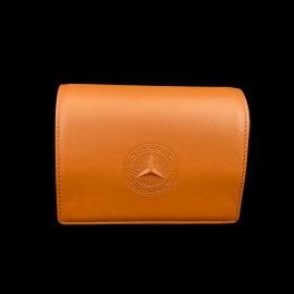 Mercedes-Benz Watch Box 2 Compartments Cognac Leather B66058192